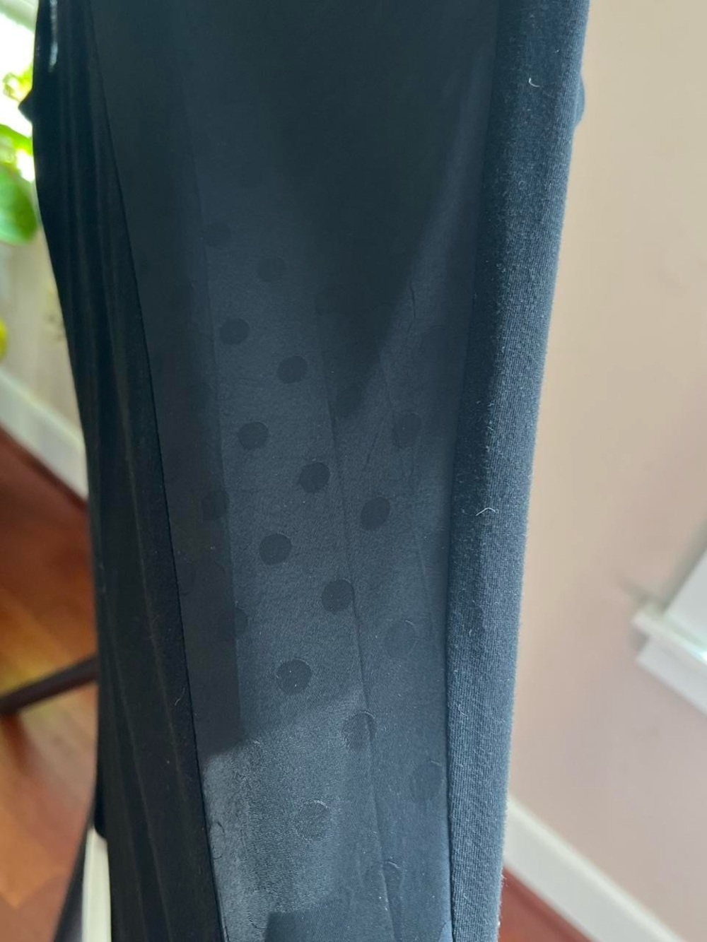 Yohji Yamamoto Y's SS 2011 polka dot paneled tank midi dress black white EUC 2 M - Picture 7 of 11